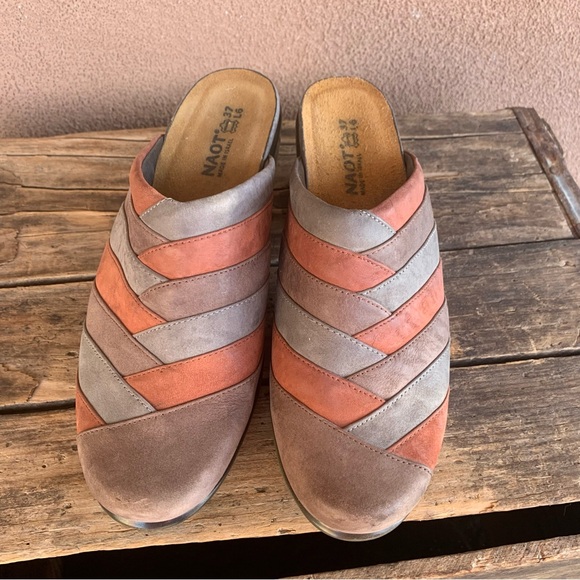 Naot Beyond Multi Slate Mule/Clog - Picture 3 of 8